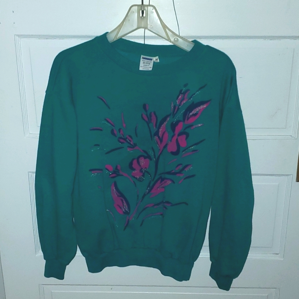 VT Turquoise Pullover Sweater